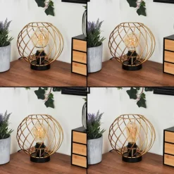 Lampe de table Miton Noir, 1 lumière