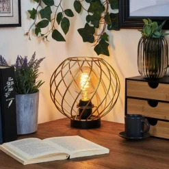 Lampe de table Miton Noir, 1 lumière