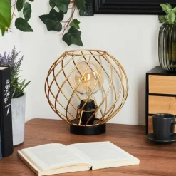 Lampe de table Miton Noir, 1 lumière