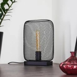 Lampe de table Moholm Noir, 1 lumière