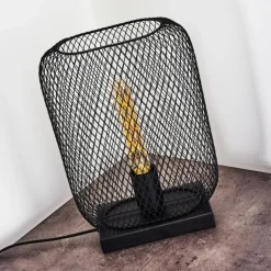 Lampe de table Moholm Noir, 1 lumière