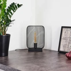 Lampe de table Moholm Noir, 1 lumière