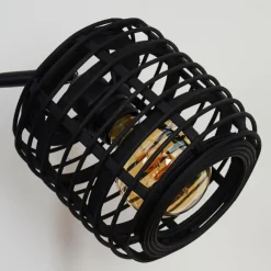 Lampe de table Mongolei Noir, 1 lumière