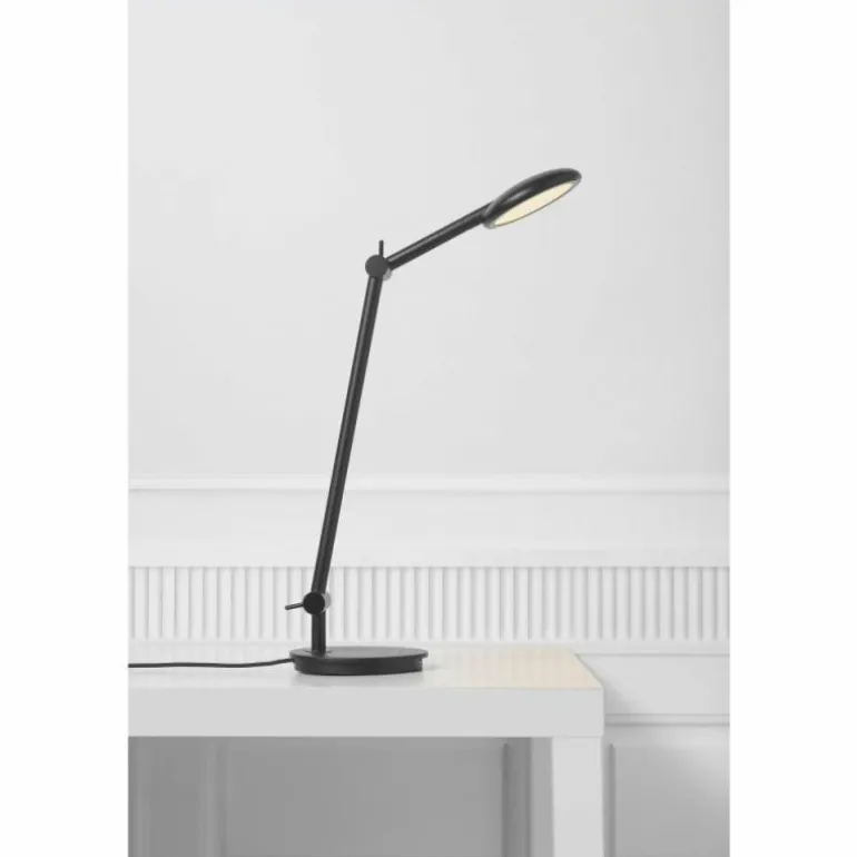 Lampe de table Nordlux BEND LED Noir, 1 lumière