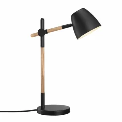 Lampe de table Nordlux THEO Bois clair, Noir, 1 lumière