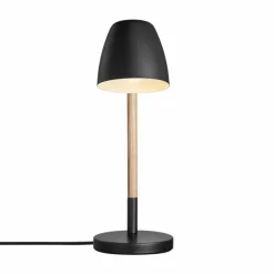 Lampe de table Nordlux THEO Bois clair, Noir, 1 lumière