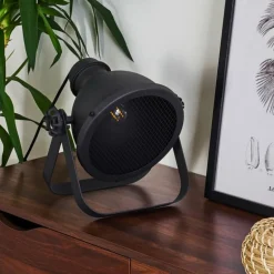 Lampe de table Oghu Noir, 1 lumière