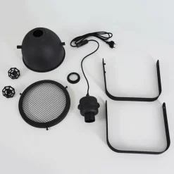 Lampe de table Oghu Noir, 1 lumière