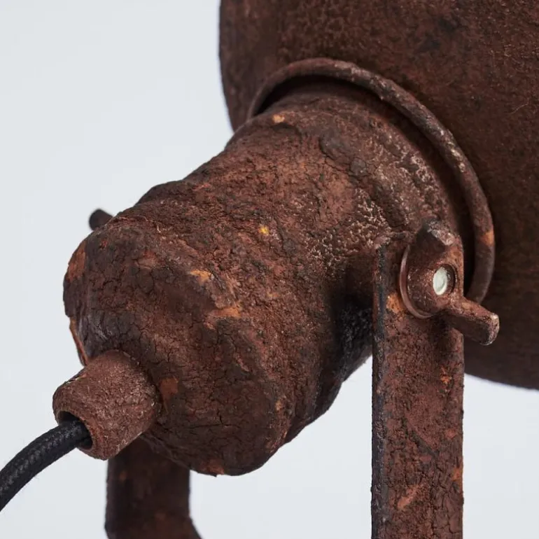 Lampe de table Onsala Bois foncé, Rouille, 1 lumière