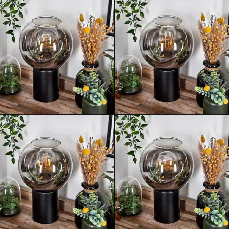 Lampe de table Pascal Noir, 1 lumière