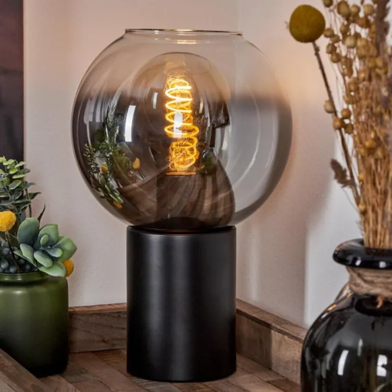 Lampe de table Pascal Noir, 1 lumière