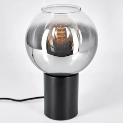 Lampe de table Pascal Noir, 1 lumière