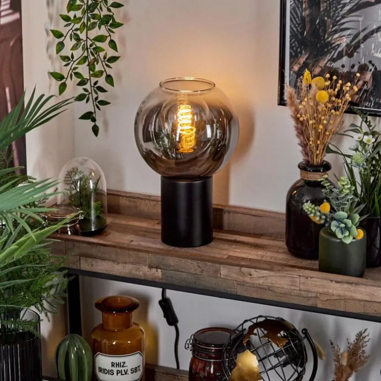 Lampe de table Pascal Noir, 1 lumière