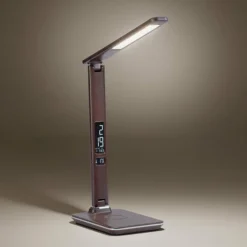 Lampe de table Paul Neuhaus ADRIANO LED Brun, 1 lumière