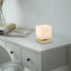 Lampe de table Paul Neuhaus DADOA LED Laiton, 1 lumière
