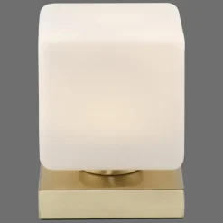 Lampe de table Paul Neuhaus DADOA LED Laiton, 1 lumière