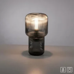 Lampe de table Paul Neuhaus MASHI Fumée, 1 lumière