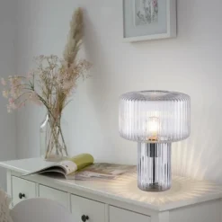 Lampe de table Paul Neuhaus FUNGUS Transparent, 1 lumière