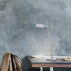 Lampe de table Paul Neuhaus PURE-MIRA LED Aluminium, 1 lumière, Télécommandes