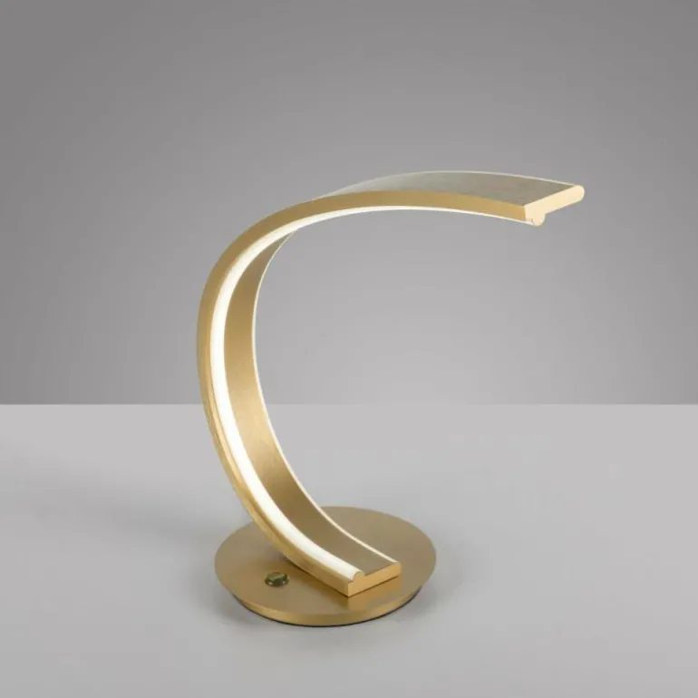 Lampe de table Paul Neuhaus Q-VITO LED Laiton, 1 lumière, Télécommandes