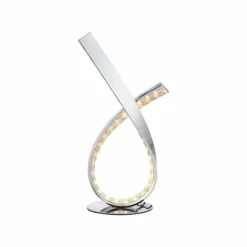 Lampe de table Paul Neuhaus BRILLA LED Argenté, 1 lumière