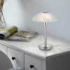 Lampe de table Paul Neuhaus ENOVA LED Argenté, 1 lumière