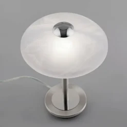 Lampe de table Paul Neuhaus ENOVA LED Argenté, 1 lumière