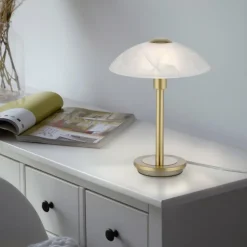 Lampe de table Paul Neuhaus ENOVA LED Laiton, 1 lumière