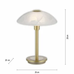 Lampe de table Paul Neuhaus ENOVA LED Laiton, 1 lumière