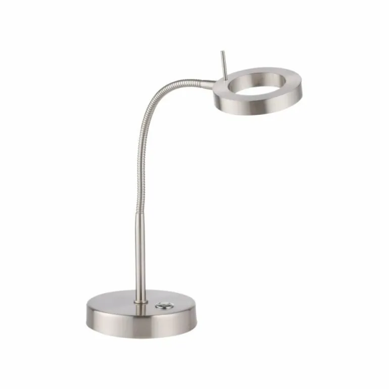 Lampe de table Paul Neuhaus HENSKO LED Argenté, 1 lumière