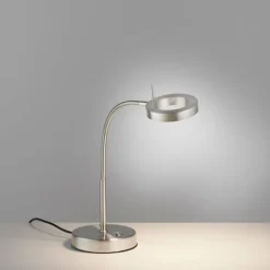 Lampe de table Paul Neuhaus HENSKO LED Argenté, 1 lumière