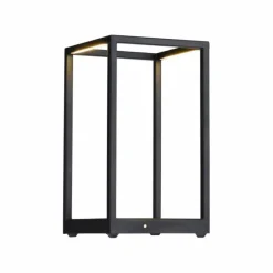 Lampe de table Paul-Neuhaus CONTURA LED Noir, 2 lumières