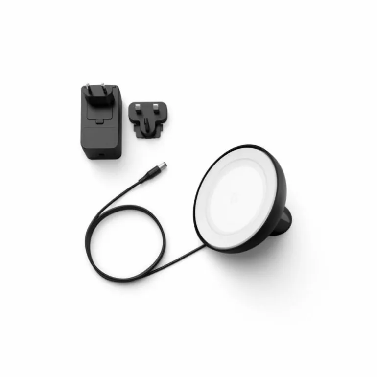 Lampe de table Philips HUE Bloom LED Noir, 1 lumière, Changeur de couleurs