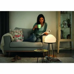 Lampe de table Philips Hue Wellner LED Blanc, 1 lumière, Télécommandes