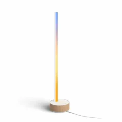 Lampe de table Philips Hue Gradient Signe Oak LED Écru, Blanc, 1 lumière