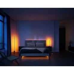 Lampe de table Philips Hue Gradient Signe Oak LED Écru, Blanc, 1 lumière