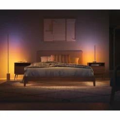 Lampe de table Philips Hue Gradient Signe Oak LED Écru, Blanc, 1 lumière