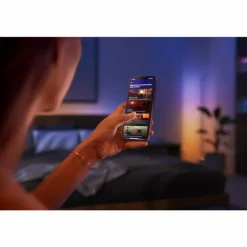 Lampe de table Philips Hue Gradient Signe Oak LED Écru, Blanc, 1 lumière