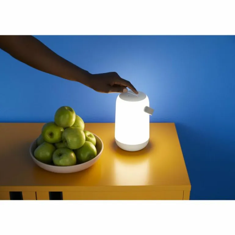 Lampe de table Philips WiZ Portable LED Blanc, 1 lumière, Changeur de couleurs