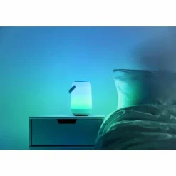 Lampe de table Philips WiZ Portable LED Blanc, 1 lumière, Changeur de couleurs