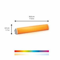 Lampe de table Philips WiZ LightBar LED Blanc, 1 lumière, Changeur de couleurs