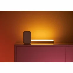Lampe de table Philips WiZ LightBar LED Blanc, 1 lumière, Changeur de couleurs