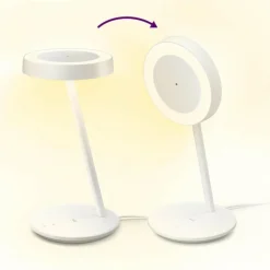 Lampe de table Philips WiZ Office LED Blanc, 1 lumière