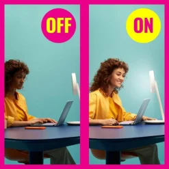 Lampe de table Philips WiZ Office LED Blanc, 1 lumière