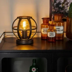 Lampe de table Plan Laiton, 1 lumière