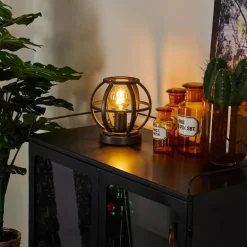 Lampe de table Plan Laiton, 1 lumière