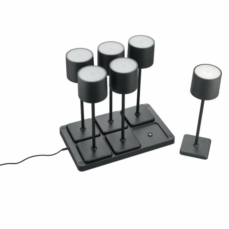 Lampe de table Reality Fernandez LED Noir, 1 lumière