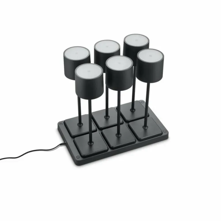 Lampe de table Reality Fernandez LED Noir, 1 lumière