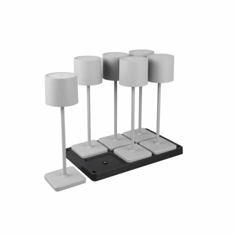 Lampe de table Reality Fernandez LED Gris, 1 lumière