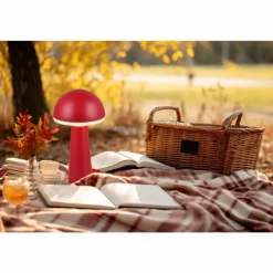 Lampe de table Reality FUNGO LED Rouge, 1 lumière
